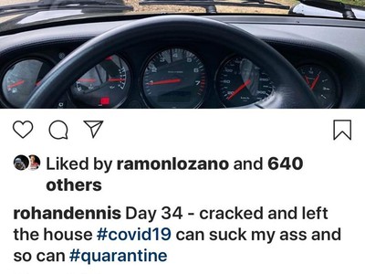 Rohan Dennis porušil karanténu 