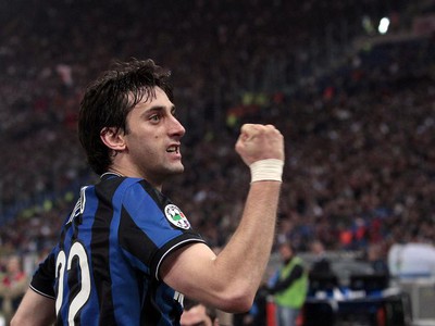 Diego Milito strelil v 40.minúte vedúci gól Interu