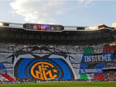 Choreo fanúšikov Interu