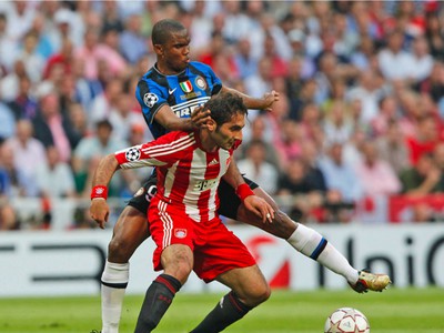 Hamit Altintop a Samuel Eto'o