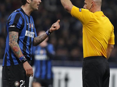 Marco Materazzi inkasoval žltú kartu