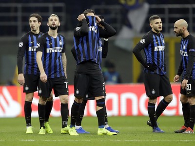 Sklamaní hráči Interu Miláno