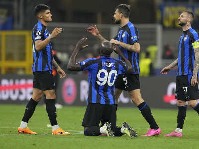 Futbalisti Interu Miláno sa radujú z postupu do finále Ligy majstrov