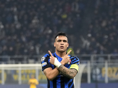  Lautaro Martínez a jeho gólová radosť