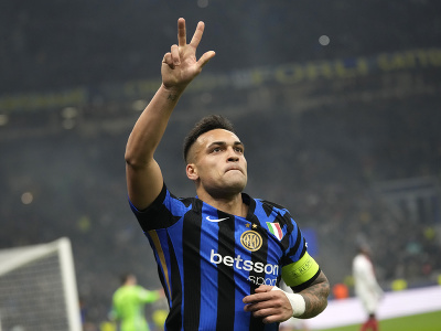  Lautaro Martínez a jeho gólová radosť