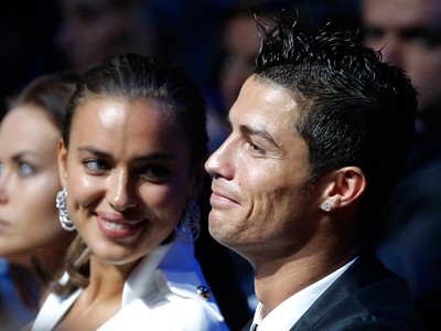 Irina Shayk a Cristiano Ronaldo, 2012