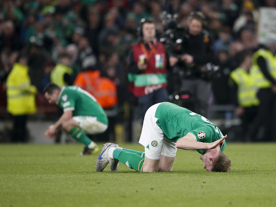 Sklamaní írski futbalisti