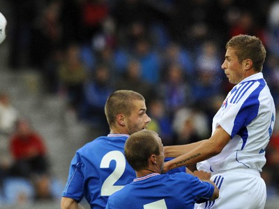 Isalnd, Slovensko, futbal, 12. august 2009