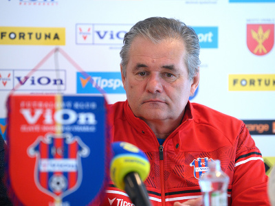 Tréner futbalového klubu FC ViOn Zlaté Moravce - Vráble Ivan Galád