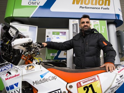 Ivan Jakeš s motorkou pred Rely 2019