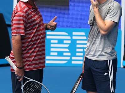 Ivan Lendl v diskusii s Andym Murrayom