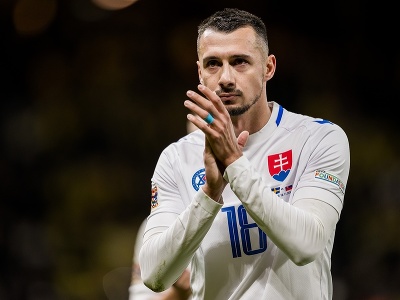 Slovenský útočník Ivan Schranz