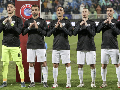 Futbalisti Izraelu pred súbojom s Kosovom