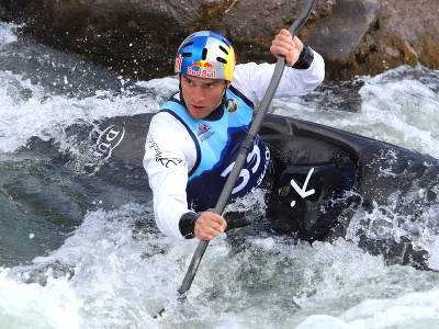 Na snímke slovenský kajakár a reprezentant vo vodnom slalome Jakub Grigar