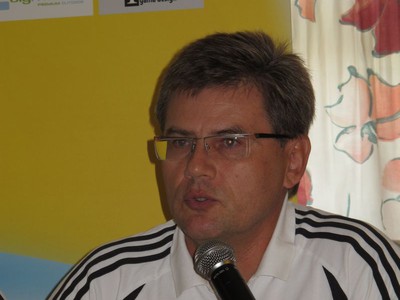 Tréner Slovmaticu Ján Janík