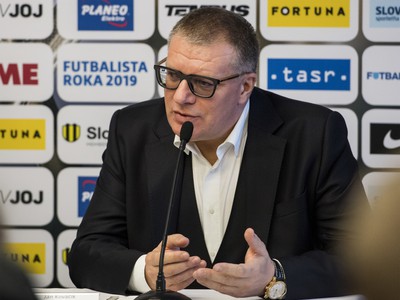 Prezident Slovenského futbalového zväzu Ján Kováčik