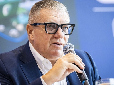 Na snímke prezident SFZ
