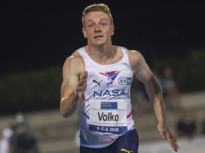 Na snímke slovenský atlét Ján Volko