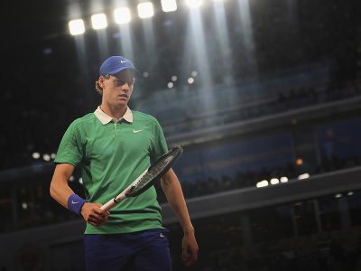 Taliansky tenista Jannik Sinner počas Roland Garros 2025