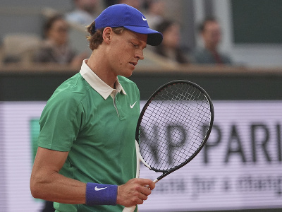 Taliansky tenista Jannik Sinner počas Roland Garros 2025