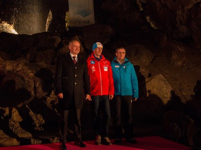 Slávnostné otvorenie Svetového pohára žien v alpskom lyžovaní v Demänovskej jaskyni slobody