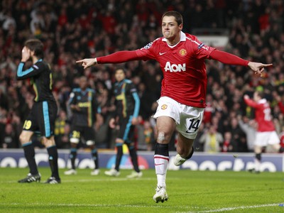 Javier Hernandez po góle