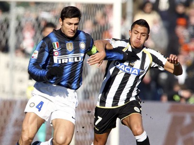 Javier Zanetti v zápase