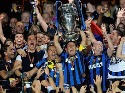Javier Zanetti sa raduje z triumfu v Lige majstrov