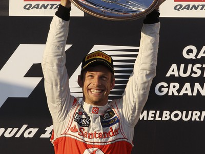 Jenson Button vyhral v Melbourne