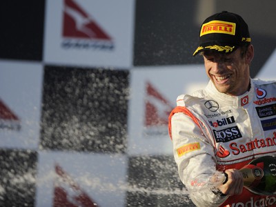 Jenson Button vyhral v Melbourne