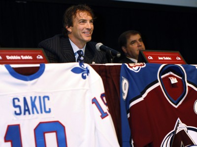 Joe Sakic, Colorado Avalanche, 9. júla 2009