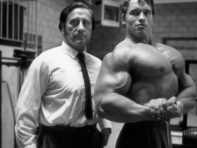 Joe Weider a Arnold Schwarzenegger