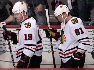 Jonathan Toews a Marián