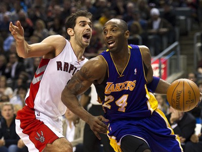 Jose Calderon a Kobe