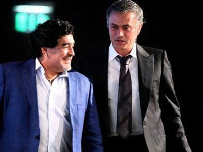 Diego Maradona a José