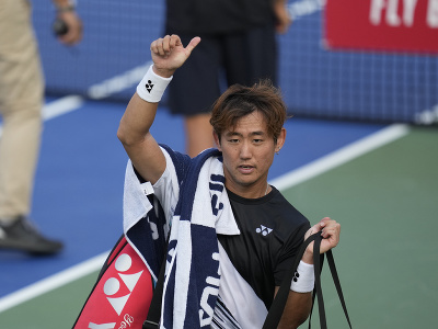 Japonský tenista Jošihito Nišioka