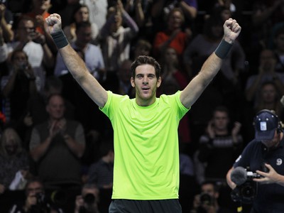 Juan Martín del Potro sa raduje z víťazstva