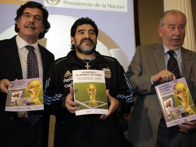 Diego Maradona a Julio Grondona