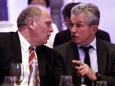 Jupp Heynckes (vpravo) a