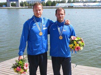 Erik Vlček a Juraj Tarr s moskovským zlatom