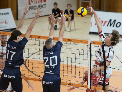 Na snímke sprava Pavol Anderko (Prešov), Juraj Zaťko a Andrej Billich (obaja Bratislava)