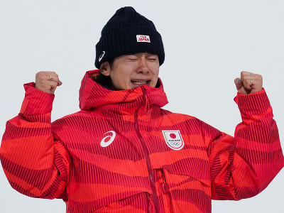 Japonský snoubordista Júto Tocuka