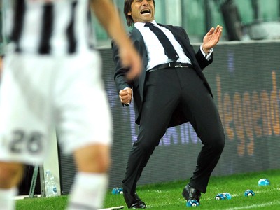 Tréner Juventusu Antonio Conte