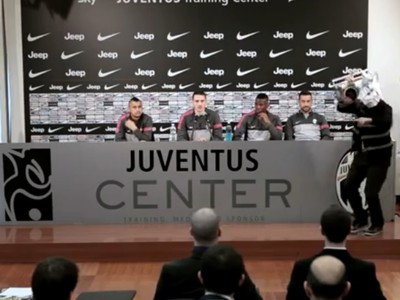 Tlačová konferencia Juventusu Turín