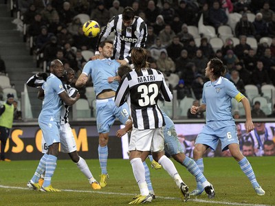 Momentka zo zápasu Juventus