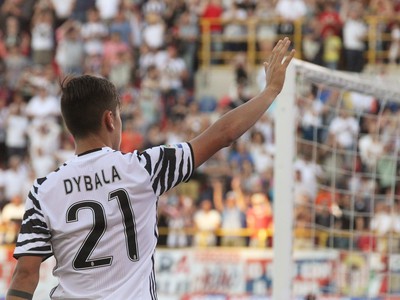 Paolo Dybala sa teší z gólu