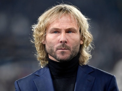 Bývalý český futbalista a súčasný viceprezident Juventusu Turín Pavel Nedvěd