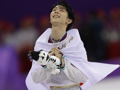 Dvojnásobný olympijský víťaz Juzuru Hanju