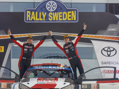 Fínsky automobilový jazdec Kalle Rovanperä sa stal v nedeľu víťazom Rely Švédska