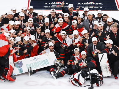 Hokejisti Kanady triumfovali na MS hráčov do 20 rokov v Edmontone.